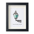 Light Of My Life Street Light Sea Glass Framed Art - Black - 8" X 6" - image 11