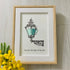 Light Of My Life Street Light Sea Glass Framed Art - image 3