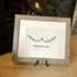 Happily Ever After Lovebirds Sea Glass Framed Art - image 5