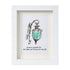 Grateful For The Light You Bring Into My Life Sea Glass Framed Art - White - 8" X 6" - image 12
