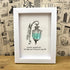 Grateful For The Light You Bring Into My Life Sea Glass Framed Art - image 6