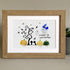 Happy Halloween Ghost And Pumpkin Sea Glass Framed Art - image 7