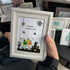 Ghost Happy Halloween Sea Glass Framed Art - image 3