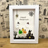 Ghost Happy Halloween Sea Glass Framed Art - image 4