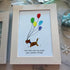 Run Free Now My Angel Dog Memorial Sea Glass Framed Art - image 4