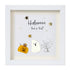 Halloween Trick Or Treat Sea Glass Framed Art - White - 8" X 8" - image 9