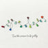 Christmas Light Bulbs Sea Glass Framed Art - Seaglass Card - 6" X 8" - image 1