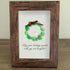Christmas Wreath And Wreath Sea Glass Framed Art - image 6