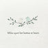 Best Friends Gift Sea Glass Framed Art - Seaglass Card - 6" X 8" - image 1