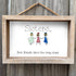 Sisters Are Best Friends Sea Glass Framed Art - image 5