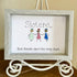Sisters Are Best Friends Sea Glass Framed Art - image 4