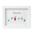 Happy Hour Cocktail Sea Glass Artwork Card With Frame - White - 6" X 8" - image 9
