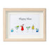 Happy Hour Cocktail Sea Glass Artwork Card With Frame - Oak - 6" X 8" - image 6
