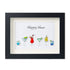 Happy Hour Cocktail Sea Glass Artwork Card With Frame - Black - 6" X 8" - image 8