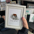 Life Happens Coffee Helps Seaglass Card Artwork With Frame - image 2