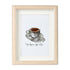 Life Happens Coffee Helps Seaglass Card Artwork With Frame - Oak - 8" X 6" - image 9
