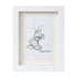 Cocktail Drinks Seaglass Card Artwork With Frame - White - 8" X 6" - image 10
