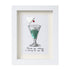 Thanks For Adding A Cherry To My Life Seaglass Card Artwork With Frame - White - 8" X 6" - image 11