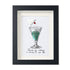 Thanks For Adding A Cherry To My Life Seaglass Card Artwork With Frame - Black - 8" X 6" - image 10