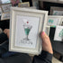 Thanks For Adding A Cherry To My Life Seaglass Card Artwork With Frame - image 2