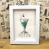 Thanks For Adding A Cherry To My Life Seaglass Card Artwork With Frame - image 3