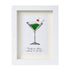 Thanks For Adding A Cherry To My Life Seaglass Card Artwork With Frame - White - 8" X 6" - image 10