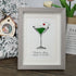 Thanks For Adding A Cherry To My Life Seaglass Card Artwork With Frame - image 4