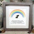 Rainbow Bridge Pet Memorial Sea Glass Framed Art - image 6