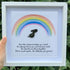 Rainbow Bridge Pet Memorial Sea Glass Framed Art - image 3