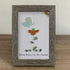 Bloom & Butterfly Inspirational Quote Sea Glass Framed Art - image 4