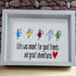 Good Friends & Wonderful Adventures Sea Glass Framed Art - image 0