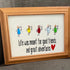 Good Friends & Wonderful Adventures Sea Glass Framed Art - image 11