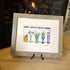 Happy Hour Cocktail Lover Sea Glass Framed Art - image 8