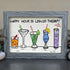 Happy Hour Cocktail Lover Sea Glass Framed Art - image 2