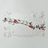 Heartwarming Birds On Snowy Branch Sea Glass Framed Art - image 2