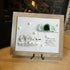 "Try Your Best" Birds And Trees Sea Glass Framed Art - image 6