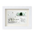 "Try Your Best" Birds And Trees Sea Glass Framed Art - White - 6" X 8" - image 14