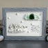"Try Your Best" Birds And Trees Sea Glass Framed Art - image 5