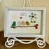 "Have a Happy Day" Birds & Sunny Sea Glass Framed Art - image 3