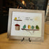 "Have a Happy Day" Cheerful Birdhouse Sea Glass Framed Art - image 5