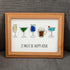 Happy Hour Sea Glass Framed Art - image 5