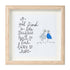 Friendship Quote Good Friend Is Like Sea Glass Framed Art - Oak - 8" X 8" - image 9