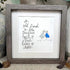 Friendship Quote Good Friend Is Like Sea Glass Framed Art - image 0