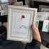 Flower For Mom Sea Glass Framed Art - image 5