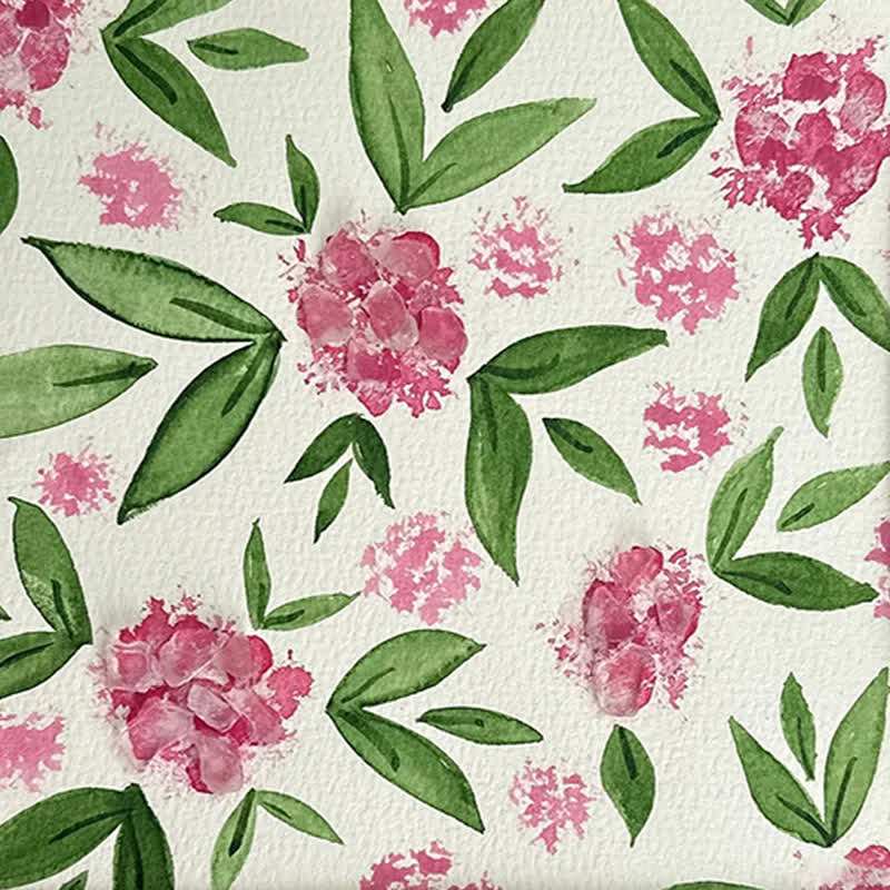 Pink Hydrangea Floral Sea Glass Framed Art - image 3