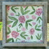 Pink Hydrangea Floral Sea Glass Framed Art - image 5