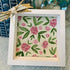 Pink Hydrangea Floral Sea Glass Framed Art - image 4