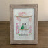 Bestie Sitting On The Swing Around Blossom Flower Sea Glass Framed Art - image 6