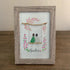 Bestie Sitting On The Swing Around Blossom Flower Sea Glass Framed Art - image 6