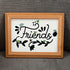 Bird Friends Sea Glass Framed Art - image 5